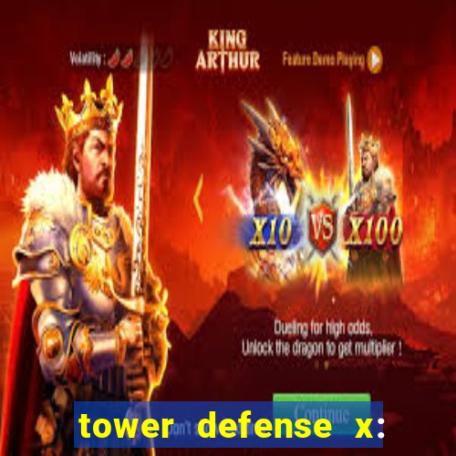 tower defense x: beta codes